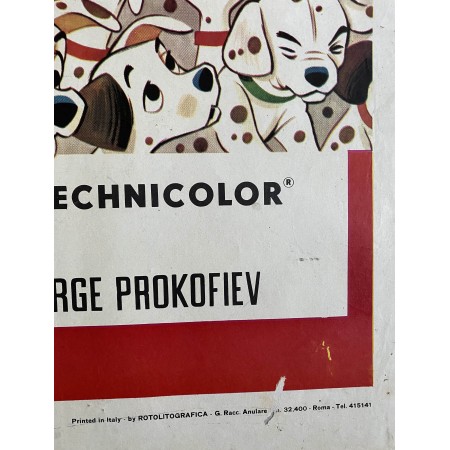 Manifesto 2F La Carica Dei 101 Walt Disney