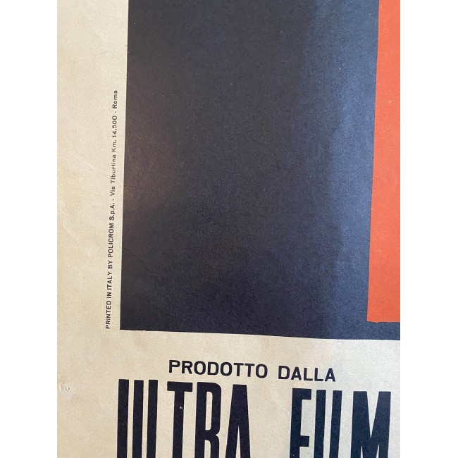 Manifesto 4F Roma - Federico Fellini - 1972 - Britta Barnes,  Peter G Falcon