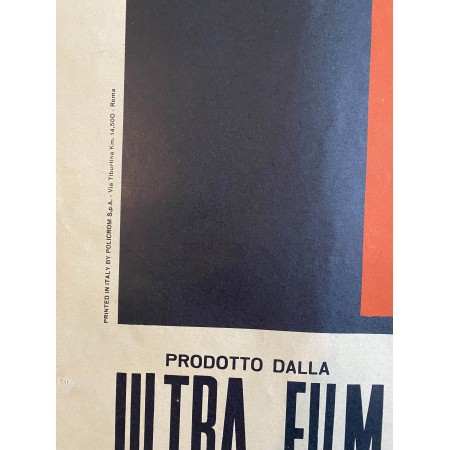 Manifesto 4F Roma - Federico Fellini - 1972 - Britta Barnes,  Peter G Falcon