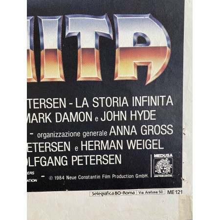 Manifesto La Storia Infinita 2F The NeverEnding Story 1984