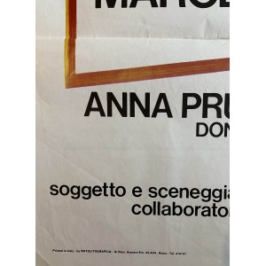 Manifesto 2F La Città Delle Donne - 1980 - Federico Fellini, Marcello Mastroianni 2
