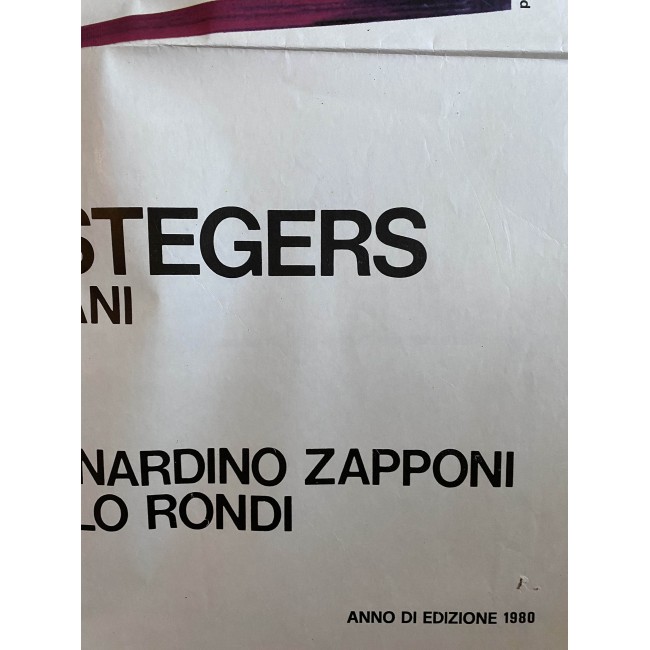 Manifesto 2F La Città Delle Donne - 1980 - Federico Fellini, Marcello Mastroianni