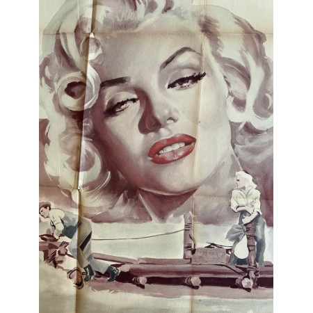 Manifesto 2F La Magnifica Preda - 1959 - Merilyn Monroe - River of No Return