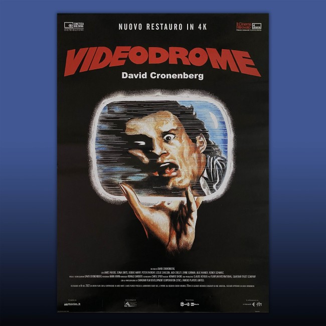 Poster Videodrome David Cronenberg - 2022 Edition - 70x100