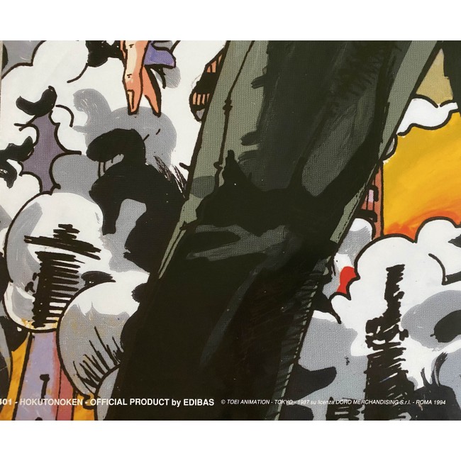 Poster Vintage Ken Il Guerriero - Hokuto no Ken (1994) 68X98 CM