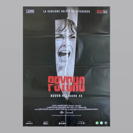 Manifesto 2F Psyco (2022) Alfred Hitchcock 100X140 CM