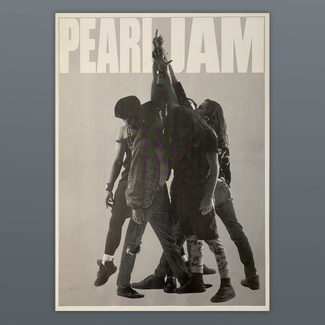 Peral Jam Poster Vintage 90s - EDDIE VEDDER, STONE GOSSARD - 84X60 CM