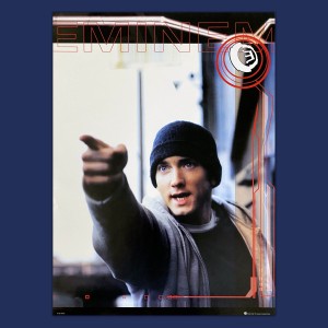 Eminem Poster Vintage Anni 90 86X63 CM