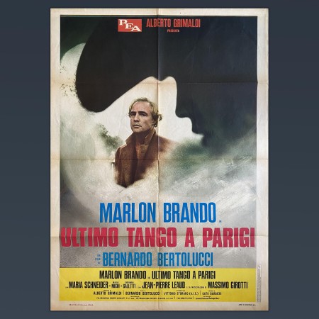 Ultimo Tango A Parigi - 1972 - Manifesto 2F - Marlon Brando, Bertolucci, Last Tango in Paris