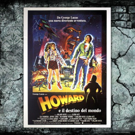 Original Poster Howard The Duck - Howard E Il Destino Del Mondo - 100x140 CM