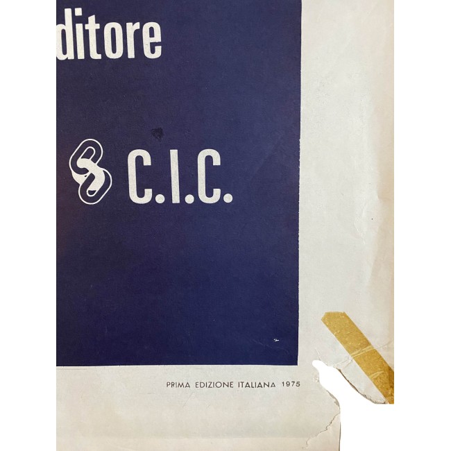 Manifesto Originale 4F lo Squalo Jaws 1975  - 140X200 CM