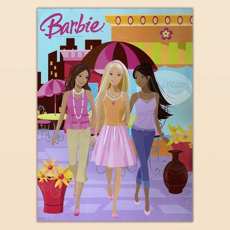 Barbie Mattel Poster Vintage Ufficiale 60X90 CM -