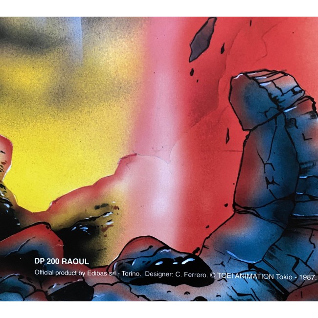 Hokuto No Ken Il Guerriero Raoul, Poster Vintage 1987 - Ken Shiro