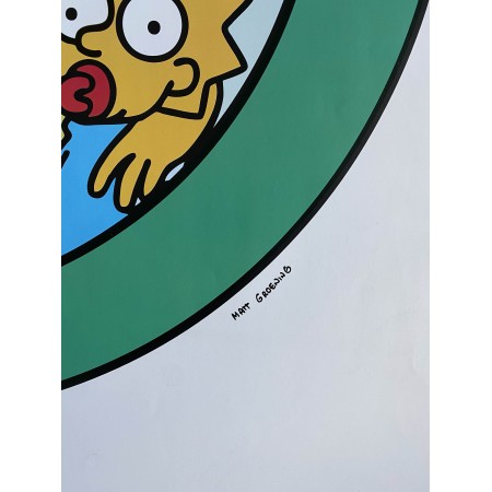 The Simpson Poster Vintage 90s 58X87 CM - Matt Groening