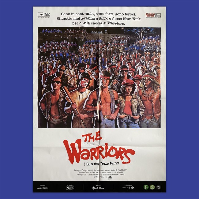 I Guerrieri Della Notte - The Warriors - Manifesto Poster Riedizione - 100X140 CM