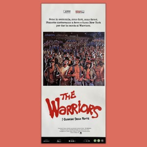 I Guerrieri Della Notte - The Warriors - Locandina Poster Riedizione 33X70 CM