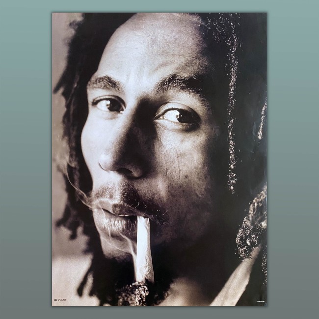 Bob Marley Poster Ufficiale Vintage Anni 90