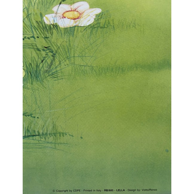 Lella Baby Poster Vintage Anni 90 Design Viotto - Ronco
