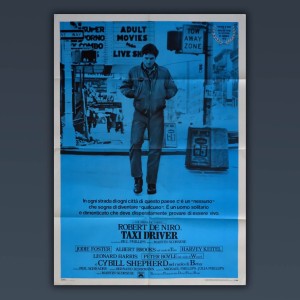 Poster Manifesto 2F Taxi Deiver - 1976 - Robert De Niro, Martin Scorsese
