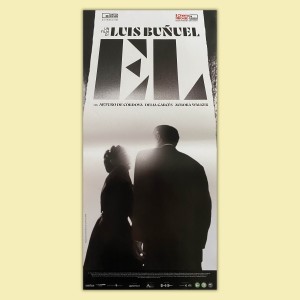 El LUI Luis Bunuel Mercedes Pinto Film Poster Locandina 33X70 CM