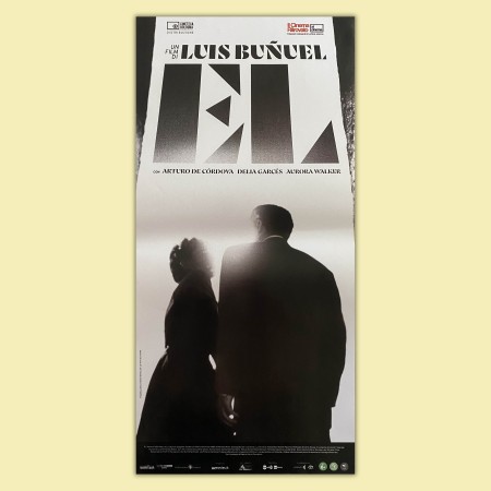 El LUI Luis Bunuel Mercedes Pinto Film Poster Locandina 33X70 CM