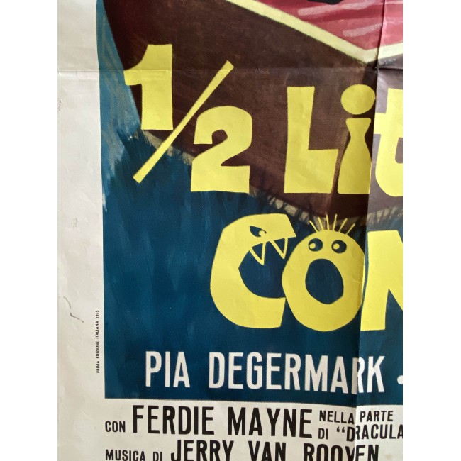 1/2 MEZZO LITRO DI ROSSO PER IL CONTE DRACULA, Freddie Francis, Gebissen wird nur nachts