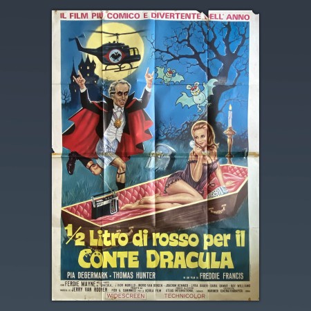 1/2 MEZZO LITRO DI ROSSO PER IL CONTE DRACULA, Freddie Francis, Gebissen wird nur nachts