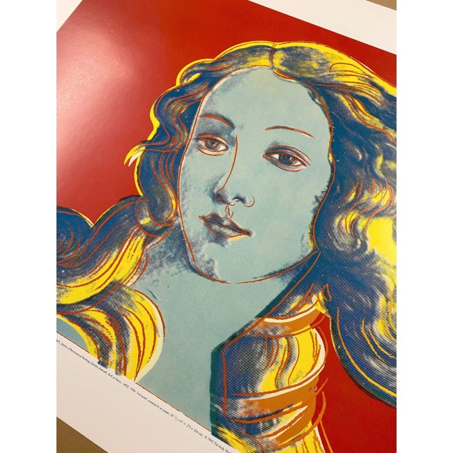 Andy Warhol Nascita Venere Di Botticelli - 70X100 CM - 1995