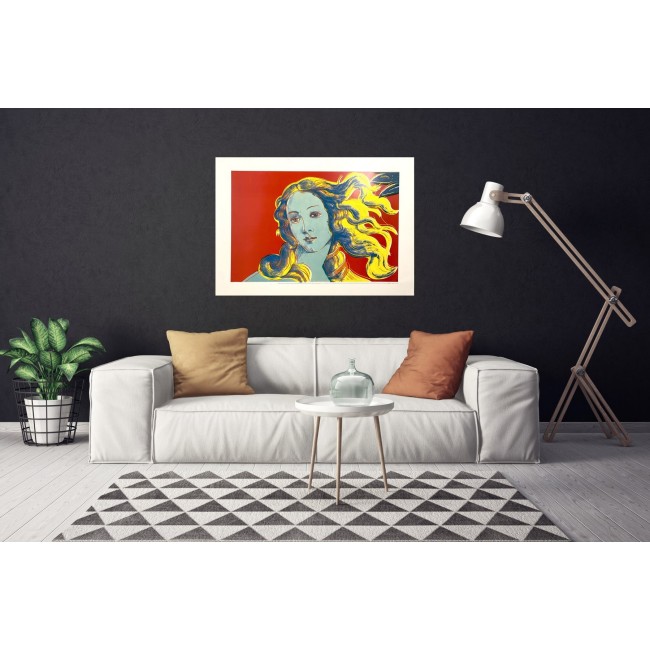 Andy Warhol Nascita Venere Di Botticelli - 70X100 CM - 1995