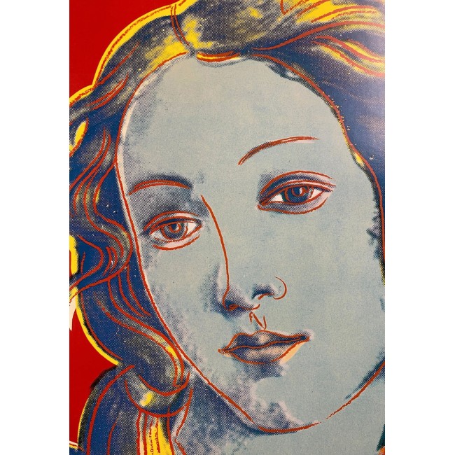 Andy Warhol Nascita Venere Di Botticelli - 70X100 CM - 1995