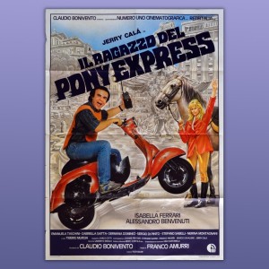 Il Ragazzo Del Pony Express - 1986 - Jerry Calà - Vespa Special Piaggio