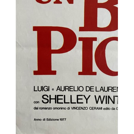 Un Borghese Piccolo Piccolo 1977 - Manifesto 2F Originale - Alberto Sordi