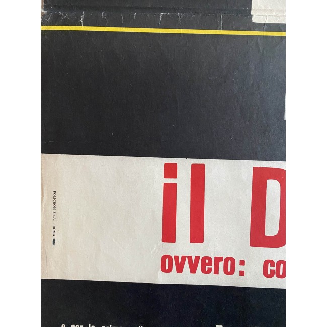 Il dottor Stranamore Dr. Strangelove - Kubrick-  Poster Manifesto Originale 1964 -