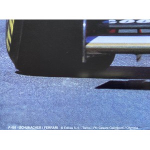 Poster Ufficiale Shumacher Ferrari Formula Uno 2001 68x99 cm 2