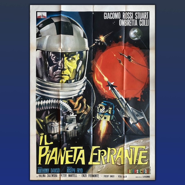 Poster Il Pianeta Errante 4F Jack Stuart War Between the Planets