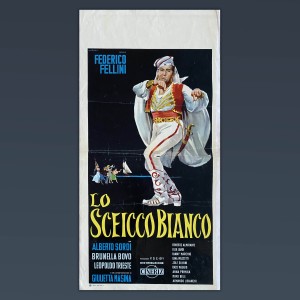 Locandina Lo Sceicco Bianco - 1952 - Federico Fellini, Alberto Sordi, Giulietta Masina