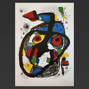 Carrot Joan Mirò  Carota - Art Poster Ufficiale  Grande Da Parete  - 70x100 CM