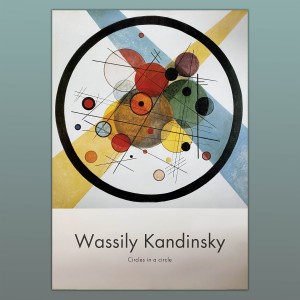 Wassily Kandinsky Cicles In A Circle Official Poster Art 70X100