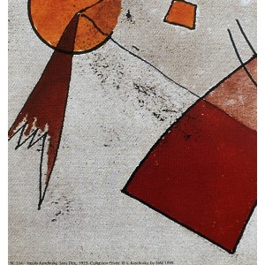 Wassily Kandinsky Sans Titre - Official Art Poster - 70X100 CM 2