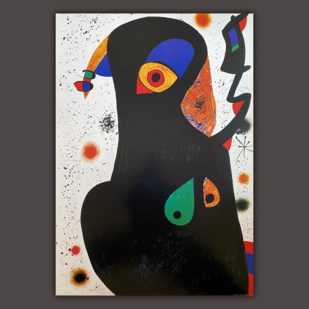Joan Mirò Vladimir - Official Art Poster 70x100 CM - Grande Da Parete