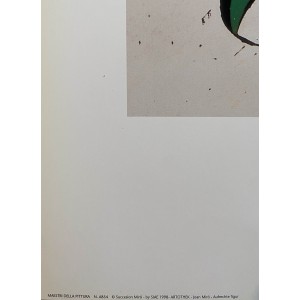 Joan Mirò Aufrechte Figur - Official Art Poster - 70x100 CM 2