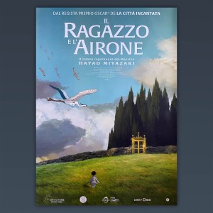 Il Ragazzo E L'airone - Hayao Miyazaki - Poster 70x100 CM