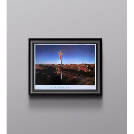 Poster Vintage Clive Frost Photographs Crossing Rail Wai