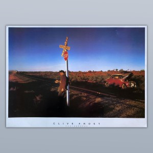 Poster Vintage Clive Frost Photographs Crossing Rail Wai 2