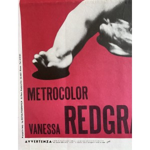 Blow Up Poster Manifesto 2F Originale RED 1966 Antonioni 2