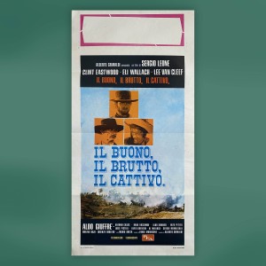 Il Buono, Il Brutto Il Cattivo - Poster Locandina Originale - Sergio Leone