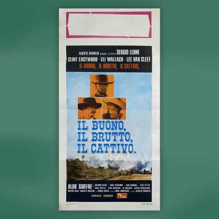 Il Buono, Il Brutto Il Cattivo - Poster Locandina Originale - Sergio Leone