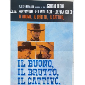 Il Buono, Il Brutto Il Cattivo - Poster Locandina Originale - Sergio Leone 2