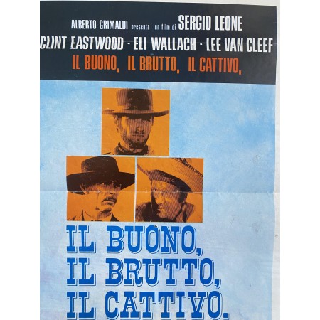 Il Buono, Il Brutto Il Cattivo - Poster Locandina Originale - Sergio Leone