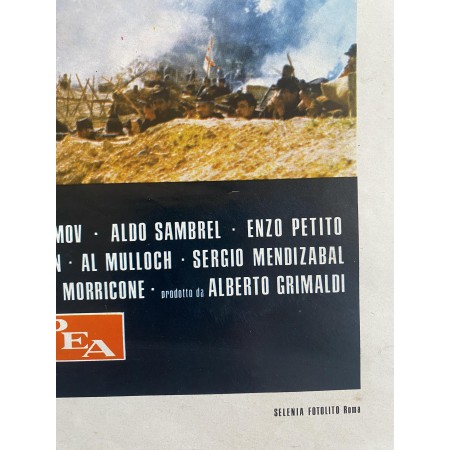 Il Buono, Il Brutto Il Cattivo - Poster Locandina Originale - Sergio Leone